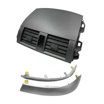 1 Комплект Центральной приборной панели Автомобиля A/C Выходная вентиляционная панель для Toyota Corolla 2008-2011 2012 2013 Накладка на приборную панель D9S6