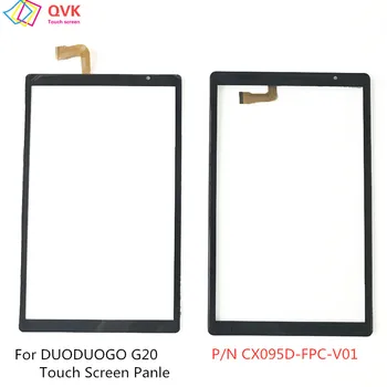 10,1-дюймовое стекло черного цвета для DUODUOGO G20 Детский планшетный ПК емкостный сенсорный экран дигитайзер сенсорная стеклянная панель CX095D-FPC-V01 G20