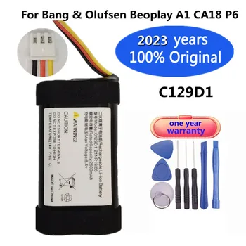 100% Оригинальный 2600 мАч Плеер Динамик Батарея C129D1 Для Bang & Olufsen BeoPlay A1 CA18 P6 Громкоговоритель Bluetooth Аудио Bateria