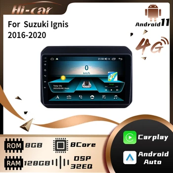 2 Din Android Автомагнитола Стерео для Suzuki Ignis 2016-2020 Автомобильный Мультимедийный плеер GPS Навигационная система Головное устройство Авторадио Аудио