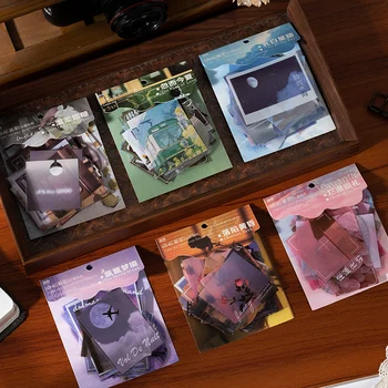 20 упаковок оптовых наклеек для домашних ЖИВОТНЫХ Ins DIY литературный ручной счет DIY декоративные наклейки альбом для вырезок самоклеющийся ретро розовый 13 см