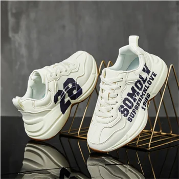 2023 SOMOLY Классическая Обувь для папы, Мужские Кроссовки На Толстой Подошве из Микрофибры (УФ-цифровая печать) Tenis Masculino Zapatillas Hombre