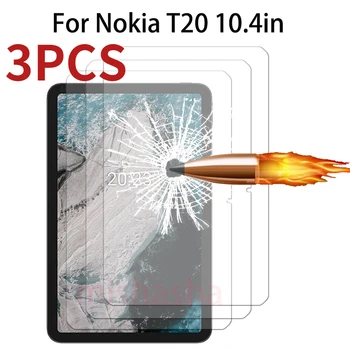 3 шт. Закаленное стекло для Nokia T20 10,4 дюймов, защитная пленка для экрана планшета, Защитное стекло с защитой от царапин Для Nokia T20