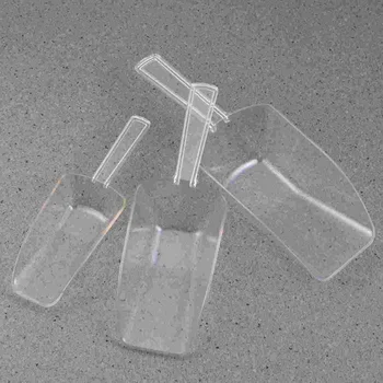 3 шт. многоцелевых пластиковых совка с квадратным горлышком, мерные стаканчики для льда