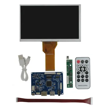 7 Дюймов AT070TN94 ЖК-экран Монитор Драйвер Платы Управления U Диск HDMI Для Raspberry Banana/Orange Pi Mini Computer PC