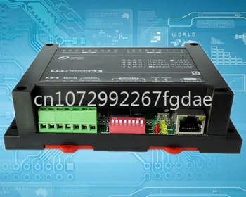 8 Дорожных Аналоговых 4-20 мА входа В модуль сбора данных Ethernet TCP Modbus 8-полосный транзисторный выход