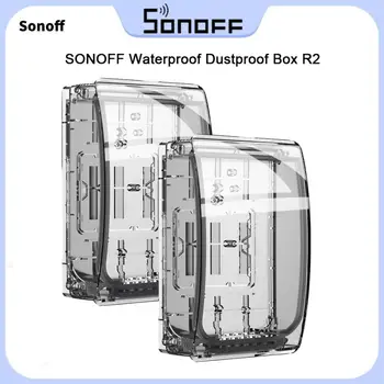 8 шт. Sonoff Box R2 Водонепроницаемый пылезащитный для BASICR2/BASICZBR3/RFR2/RFR3/DUALR2/Elite/Origin/POW Elite/Origin/серии M5/серии TX