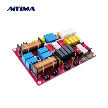 AIYIMA Audio 450 Вт 6-полосный динамик с перекрестными двойными высокими и средними частотами, двойной фильтр низких частот, делитель частоты для модификации динамика, 1 шт.