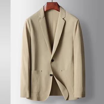 C1370-2023 новый костюм мужской однотонный костюм повседневная куртка