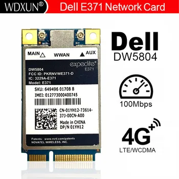 Dell Original Wireless Dw5804 4g Lte/wwan Мобильный широкополосный доступ 01yh12 E371 Mini Pci-e 3g/4g Внутренний Модем Высокоскоростная сетевая карта