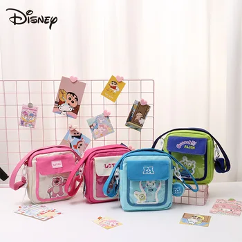 Disney Lotso, прозрачная сумка через плечо с вставками, детская сумка-инопланетянин, Салливан, Милый Ангел, Плюшевый кулон с мороженым, Маленький рюкзак