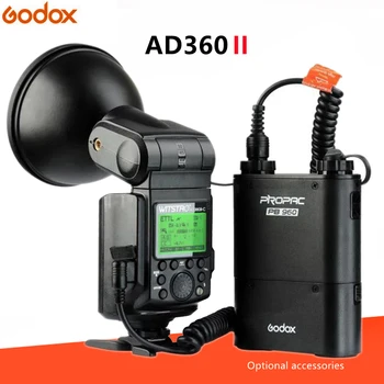 Godox Witstro AD360II Вспышка для фотостудии E-TTL/i-TTL Speedlite Light Встроенная Беспроводная 2,4G X Для цифровой зеркальной камеры Nikon Canon