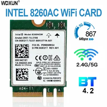 INTEL 8260 band 2,4 + 5 ГГц 867 м Bluetooth 4,2 ngff m.2 wifi модуль беспроводной сетевой карты для Intel ac 8260 8260ngw