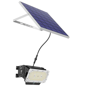IP67 Регулируемый наружный светодиодный датчик солнечной энергии Мощностью 1000 Вт, прожектор с пультом дистанционного управления