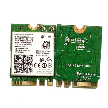 JINYUSHI для Intel 8265 AC 8265NGW FRU 01AX704 Двухдиапазонная Беспроводная WiFi карта 867 Мбит/с для Thinkpad E470 T570 P51s T470 X270 X280