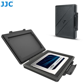 JJC SSD Case 2-Слотный Компактный 2,5-дюймовый Держатель SSD-накопителя Противоударный 2,5 