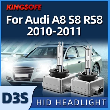 KINGSOFE D3S 35 Вт Ксеноновая Стандартная Лампа Фары Водонепроницаемая Лампа Фары Белого Света Авто Лампа Для Audi A8 S8 RS8 2010-2011