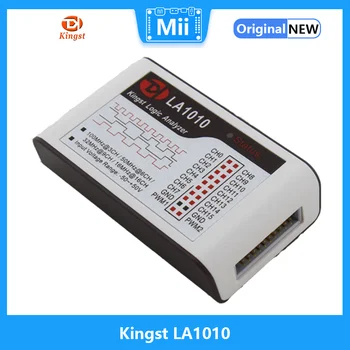 Kingst LA1010 USB Logic Analyzer Максимальная частота дискретизации 100 М, 16 каналов, 10B выборок, MCU, ARM, FPGA инструмент отладки английское программное обеспечение