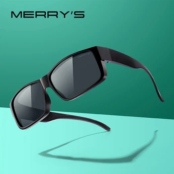 MERRYS DESIGN Подходит поверх очков Солнцезащитные очки с поляризованными линзами для мужчин и женщин с защитой от UV400 S3015