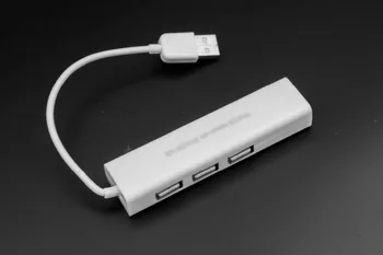 Micro USB к сетевому адаптеру локальной сети Ethernet RJ45 с 3 Портами USB 2.0 Адаптер-концентратор для планшетов Android RD9700 IC