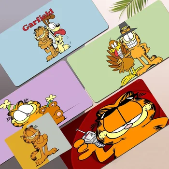 MINISO Garfield Простой Дизайн Силиконовый Большой/маленький Коврик Для Мыши Игровой Размер Игрового Коврика Для Стола Kawaii Для Девочек-подростков Для Спальни