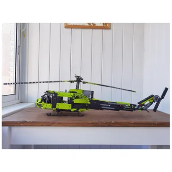 Moc-108413 42115 Bell Uh-1 Ирокез Хьюи 2030 шт. Вертолет Строительные Блоки Игрушки для взрослых Детей Мальчиков И Девочек в возрасте 12 +