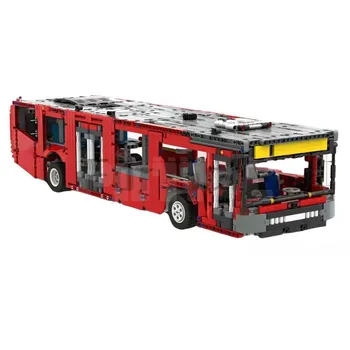 MOC-45507 Модель автобуса C от Dadudi Creations Строительный блок с технологией сращивания, игрушка-головоломка, подарок для детей
