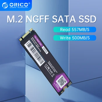ORICO M.2 NGFF SATA SSD 120GB 240GB 480GB 960GB M2 SATA3.0 Внутренний твердотельный жесткий диск 2280 мм Для Настольного ноутбука игрового пользователя