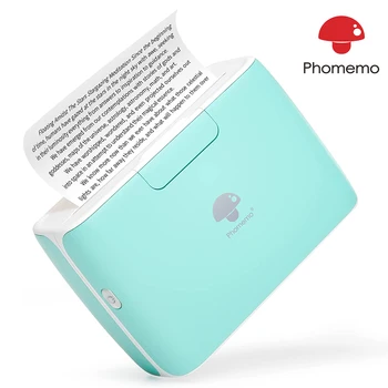 Phomemo M04S Портативный Термопринтер Bluetooth С Поддержкой Ширины печати 50/80/110 мм, Совместимый с iOS Android для Заметок, документов