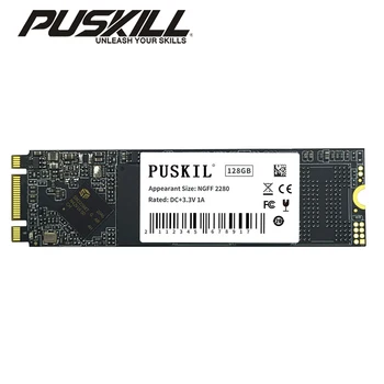 PUSKILL M.2 NGFF SSD SATA 1 ТБ 512 ГБ 256 ГБ 128 ГБ HDD 2280 мм Жесткий диск для настольного ноутбука