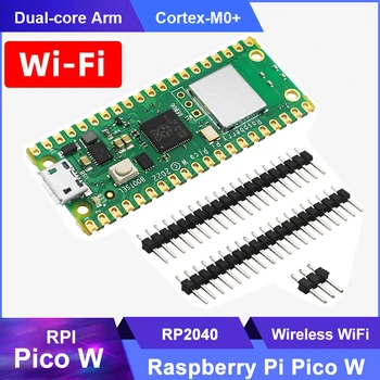 Raspberry Pi Pico W/Pico Беспроводной WiFi RP2040 Плата разработки Микроконтроллера для модуля Micro Python Rasberry Pi Pico W