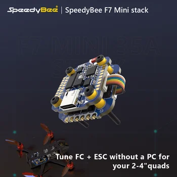 SpeedyBee F7 Mini 35A 3-6 S 8-битный стек контроллеров полета iNav Emuflight Betafligt