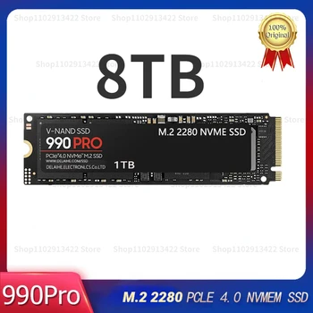 SSD M2 NVME 4 ТБ 990PRO 2 ТБ Внутренний твердотельный накопитель 1 ТБ hdd Жесткий Диск 970 PRO M.2 для портативного Компьютера PS4 PS5 Новый Оригинальный