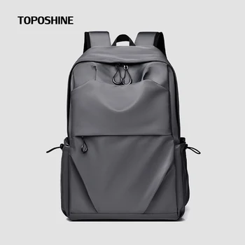 Toposhine, деловой повседневный мужской рюкзак, прочная Оксфордская уличная сумка-рюкзак, простой классический дизайн, дорожная упаковка, сумки 3 цвета
