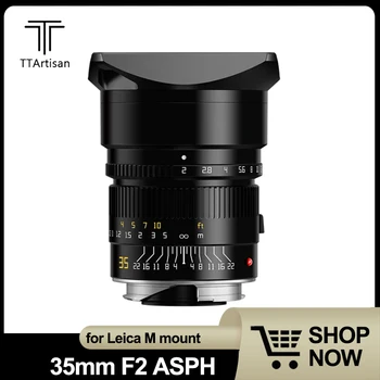 TTArstian 35mm F2 ASPH Полнокадровый объектив Prime для Leica M240 M3 M6 M7 M8 M9 M10 для съемки пейзажей