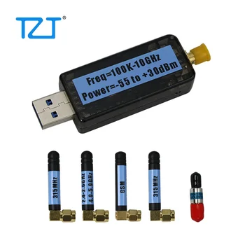 TZT USB RF Power Meter V3.0 От 100 К До 10 ГГц -55 до + 30 дБм С предустановленными 9 кривыми ослабления 0,96 