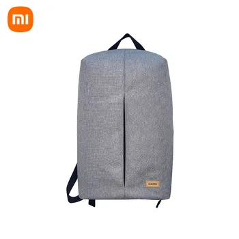 Xiaomi Индивидуальный минималистичный рюкзак, сумка на плечо, водонепроницаемая мягкая сумка для ноутбука для путешествий, деловой поездки, мужчины, женщины