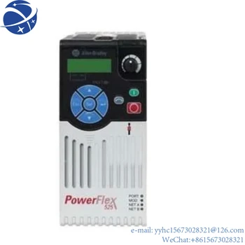 Yun Yi Nieuwe Ab 25b-d1p4n104 Powerflex 525 1,5 кВт 2 л.с. переменного тока с приводом 25bd1p4n104