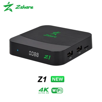Zshare Z1 Brasil Smart TV Box Android 11 2 ГБ 16 ГБ 4K UHD H.265 VP9 60 кадров в секунду Встроенный WiFi 2,4 G телеприставка Gtplayer Медиаплеер