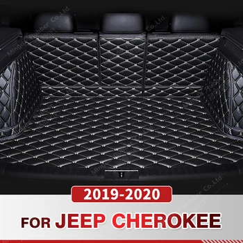 Автоматический Коврик с Полным Покрытием Багажника Для JEEP Cherokee 2019 2020, Автомобильный Чехол Для Багажника, Накладка Для Грузового Лайнера, Аксессуары Для Защиты Интерьера