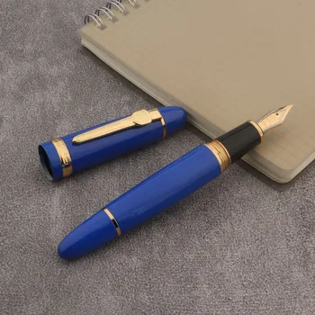 Авторучка JINHAO 159, каллиграфическая металлическая ручка, золотой наконечник EF F M, деловые офисные школьные принадлежности, чернильные ручки