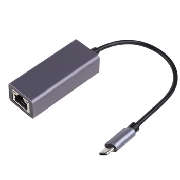 Адаптер USB C Ethernet USB Type C к сетевому адаптеру RJ45 Lan для MacBook Pro P30 Конвертер сетевой карты USB C