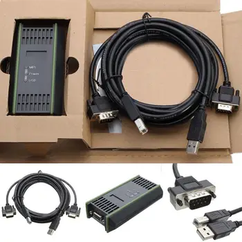 Адаптер для ПК USB-кабель-адаптер для Siemens S7-200/300/400 RS485 Profibus/MPI/PPI 9-контактный Заменить для Siemens 6ES7972-0CB20-0XA0