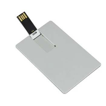 Алюминиевая визитная карточка usb флэш-накопитель pen drive 4GB 8GB 16GB 32GB флешка memory stick кредитная карта usb пользовательский логотип компании