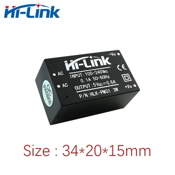 Бесплатная доставка 40 шт. * HLK-PM01 3 Вт 5 В 600 мА ac dc импульсный модуль питания Hi-Link Производитель