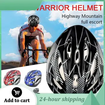 Велосипедный шлем для мотогонок, спортивный защитный шлем для горных велосипедов, регулируемый ультралегкий шлем для верховой езды для мужчин и женщин