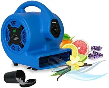 Вентилятор для рассеивания ароматов Freshen Aire Scented Air Mover предназначен для немедленного ароматизации, охлаждения, проветривания и сушки больших площадей, Blu Fol