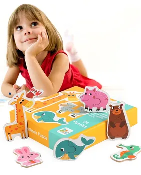 Веселый пазл для детей, транспортировка животных, Фрукты, Овощи, игрушки для раннего развития, подарок для детей, развивающая игрушка