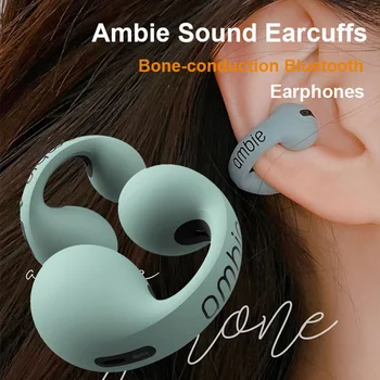 Высококачественная реплика для наушников Ambie Sound, обновление гарнитуры, плюс копия 1: 1, Беспроводные наушники с ушным крючком Bluetooth