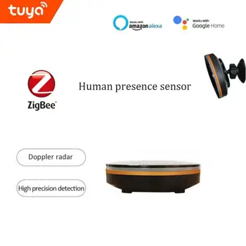 Датчик движения Tuya ZigBee PIR Детектор присутствия человека Беспроводной инфракрасный детектор Датчик охранной сигнализации Приложение Smart Life